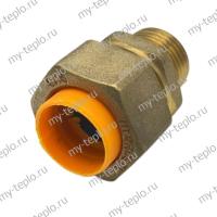 Соединение прямое для труб из нержавеющей стали 15-1/2