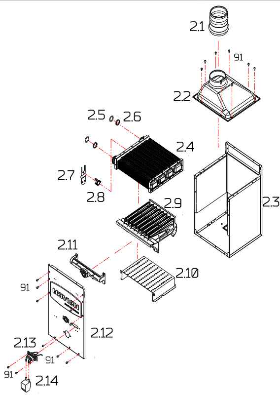 запчасти для Navien Ace 20k