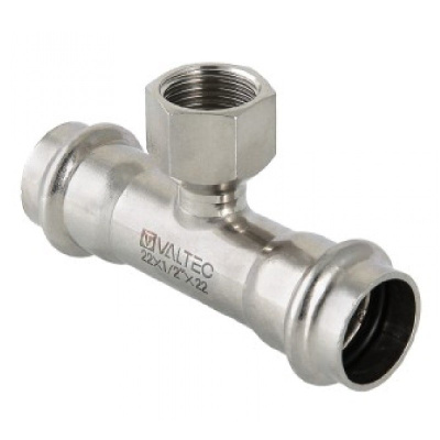 Тройник с вн.р. нерж. сталь 28х3/4